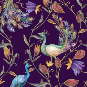 V Dance Floor | Royal Feather Elegance